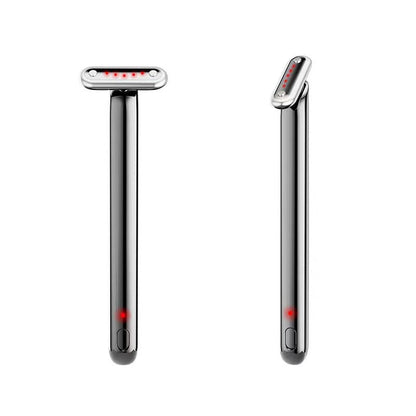 Augen- und Gesichtsmassagegerät mit Wärme & LED gegen müde Augen