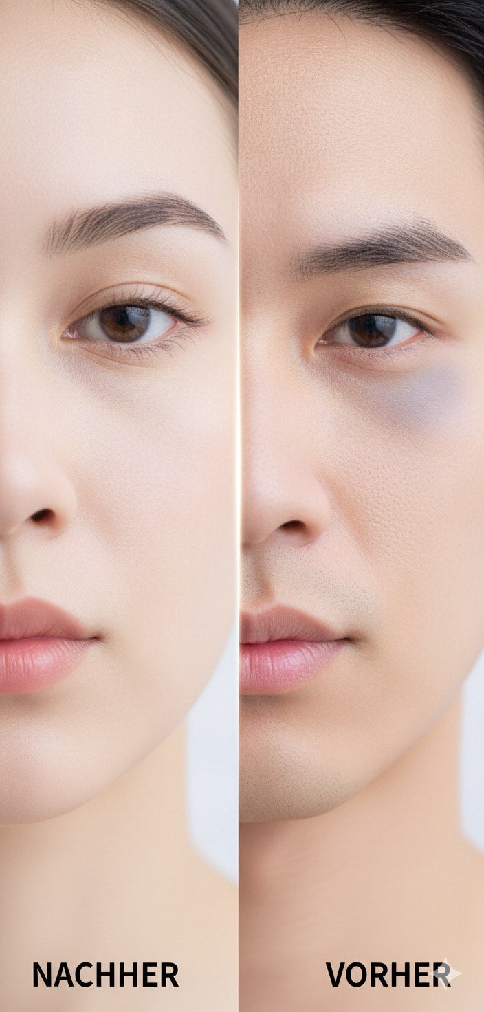 Augen- und Gesichtsmassagegerät mit Wärme & LED gegen müde Augen